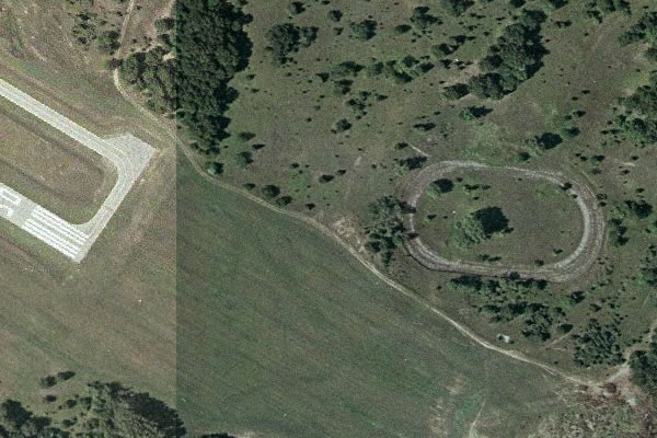 Hastings Motor Speedway - Aerial